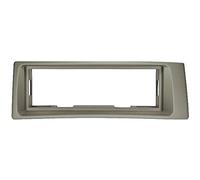 Carmedio Mascherina autoradio 1-DIN Renault Megane, Scenic, Grigio