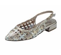 Carmela 162183 Ballerina In Pelle Traforata Donna PLOMO 39