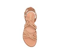 Carmela - Sandali Donna Beige - Scarpe comode e versatili - Moda casual - Modello 16239304 (Misurare 37)