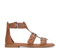 Carmela - Sandali Donna Camel - Scarpe comode e versatili - Moda casual - Modello 16322003 (Misurare 39)