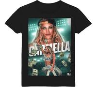 Carmella Fabulous Raining Money in The Bank Wrestling Black T Shirt