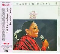 Carmen McRae Jazz 2CD "i'm Coming Home Again" Japan OBI nuovo