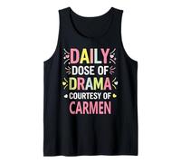 Carmen Personalized Name Funny Cute Custom Carmen Name Canotta