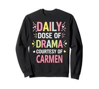 Carmen Personalized Name Funny Cute Custom Carmen Name Felpa