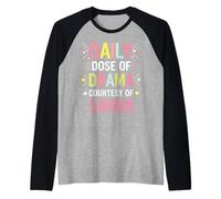 Carmen Personalized Name Funny Cute Custom Carmen Name Maglia con Maniche Raglan