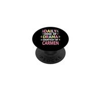CARMEN Personalized Name Funny Cute Custom CARMEN Name PopSockets PopGrip Adesivo