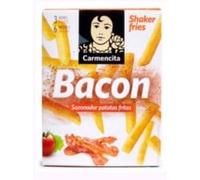 Carmencita Condimento per Patatine Fritte Gusto Bacon, Confezione da 3 Bustine da 13,5 g, Senza Glutine