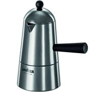 ILSA Caffettiera Carmencita Classic in alluminio con manico nero tazze 3 - argento alluminio 00980030ACC