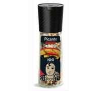 Carmencita Mix Piccante Tex-Mex con Macinino, Spezie per Piatti Messicani, Sapore Barbecue, Senza Glutine, 67g, Confezione da 3