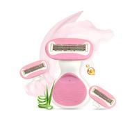 Carmesi Combo depilazione corpo (Razor + confezione da 2 cartucce)