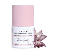 Carmesi Natural Deodorant Roll on - Floral Sunset | 95% naturale | Riduce le ascelle scure e l'odore del corpo | Nessun alluminio e alcol per le donn