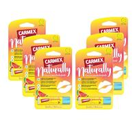 Carmex Balsamo Labbra Varie Fragranze (Naturally Anguria 6 Unità)