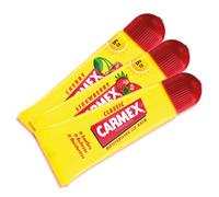 Carmex Cherry, Confezione da 3 burrocacao classico, alla ciliegia e alla fragola, con SPF15, 10 g (confezione da 3)