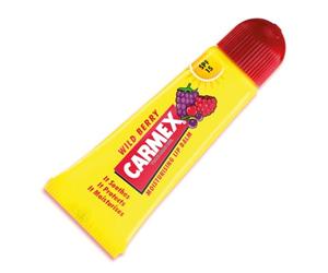 Carmex Moisturising Lip Balm Balsamo Labbra Idratante E Protettivo Per Labbra Secche E Screpolate Con Protezione Solare (6 Unità, Limone)