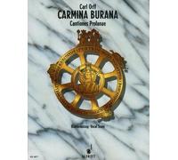 Carmina Burana Cantiones profanae ED2877 97837753382 - Estratto per pianoforte con fermacarte a forma di cuore