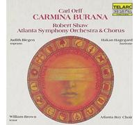 Carmina Burana (Shaw, Atlanta Symphony Chorus, Atlanta So) (CD) Album