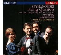 Carmina Quartet - Szymanowski: String Quartets No. 1 2