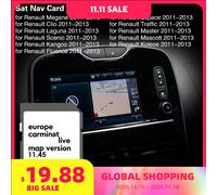 Carminat Live 11.45 Mappa Europa SD Carminal Integrato Scheda SD di navigazione per Renault Fluence Nuova versione di aggiornamento 2025