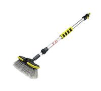 Carmotion Spazzola di Flusso 20 cm / 8" con Asta telescopica 65-100 cm con valvola
