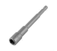 CARMOTTER Bussola esagonale per trapano da 100 mm, 6-19 mm, in acciaio al cromo vanadio, prolunga per riparazione auto (17 mm)