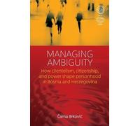 Čarna Brković Managing Ambiguity (Copertina rigida) EASA Series