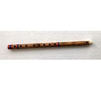 Carnatic Venu Flauto B Bass Scala 54 cm 8 fori South Indian Bansuri