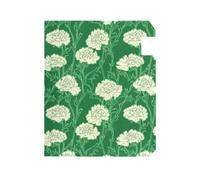 Carnation Lace Grass Green - Copertura magnetica decorativa per cassetta postale di Patrick's Day, dimensioni standard, 45,7 x 53,3 cm
