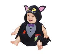 Carnaval Queen - Costume Halloween: Mantellina Pipistrello - 9-18 mesi