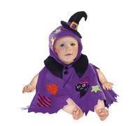 Carnaval Queen - Costume Halloween: Mantellina Streghetta - 9-18 mesi