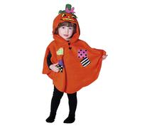 Carnaval Queen - Costume Halloween: Mantellina Zucchetta Baby - 18-36 mesi