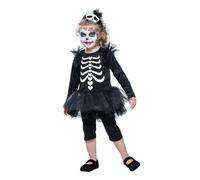 Carnaval Queen - Costume Scheletrina - 2/3 Anni