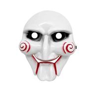 Carnavalife Maschera Saw Killer, Halloween Clown Billy, Maschera Horror Film per Adulti (MASCARA SAW)