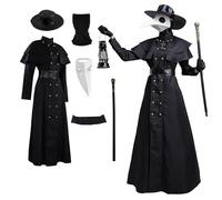 Carnavalife Steampunk Costume per Halloween Morte Nera Adulto Taglia XXL