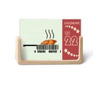 Carne Barbecue Food Pan Art Deco Fashion 2022 Calendario da scrivania Planner 12 mesi