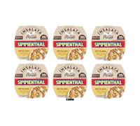 Carne in Scatola - Insalata di Pollo Ortolana, Petto di Pollo con Farro, Carote e Ceci, Confezione da 6, Senza Conservanti, 160 g, + portachiavi italy shop service