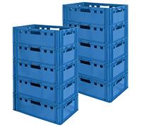 Carne Riquadro E2 Carne Impilabile Scatola di Immagazzinaggio Contenitore Azzurro Kingpower, Numero:10