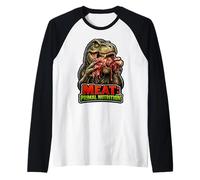 Carne T-Rex: nutrizione primordiale Maglia con Maniche Raglan