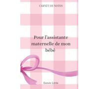 Carnet assistante maternelle
