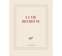 Carnet carré "La vie heureuse" (papeterie)