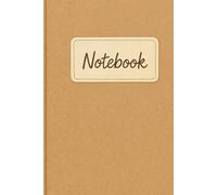 Carnet Classique Kraft - 150 pages à lignes pointillées: Notebook au style minimaliste, couverture couleur kraft, pour prises de notes, journal, organisation ou bullet journal