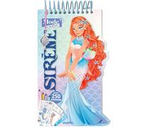 Carnet créatif Mode Academy Sirène (avec un bracelet) NE: Avec 250 stickers