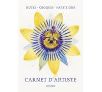 CARNET D’ARTISTE : Carnet de croquis, bloc de dessin, cahier de musique et partitions, notes et esquisses pour artistes