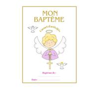 carnet d'activité enfant de 3 à 6 ans, lors d'un baptême , 40 pages d'activités pour occuper les enfants, intérieur couleur, cadeau, coloriage jeux, ... 4 ans, 5 ans, 6 ans, activité, idée enfant