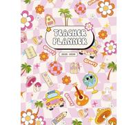 Carnet de Bord / Agenda de l'enseignante 2025-2026 - Zone C - Couleurs: programmation, listes d'élèves, emploi du temps, organisation, monthy log