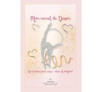 Carnet de dessin et d'inspiration gymnastique rythmique : cahier créatif de dessin pour filles, ados et adultes: Un univers doux et créatif pour dessiner, rêver et imaginer