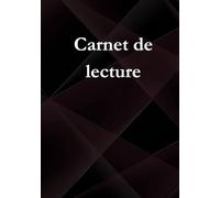 Carnet de lecture