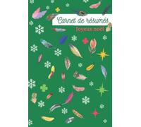 CARNET DE LECTURE: Encouragez vos enfants à lire en leur offrant comme Cadeau de Noël ce carnet de résumés qui va les aider à suivre leurs lectures(aussi pour adultes).
