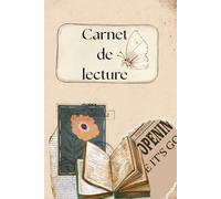 Carnet de lecture: Journal de lecture Vintage avec 100 fiches prêtes à remplir