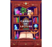 Carnet de lecture: Motif Cabinet de curiosités - 100 fiches livres (avec suivi de lecture, coups de coeur, bingo livresque et autres bonus)