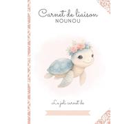 Carnet de liaison pour Assistante-maternelle: Une année complète, intérieur couleur